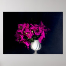 Rosa Herz in schwarz