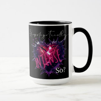 Rosa Herz-Tasse Tasse