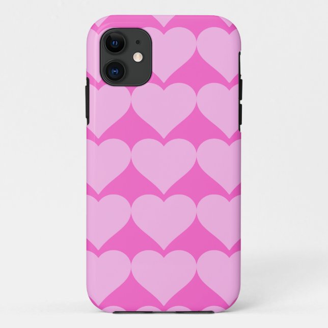 Rosa Herzen, bedingungslose Liebe_ Case-Mate iPhone Hülle (Rückseite)
