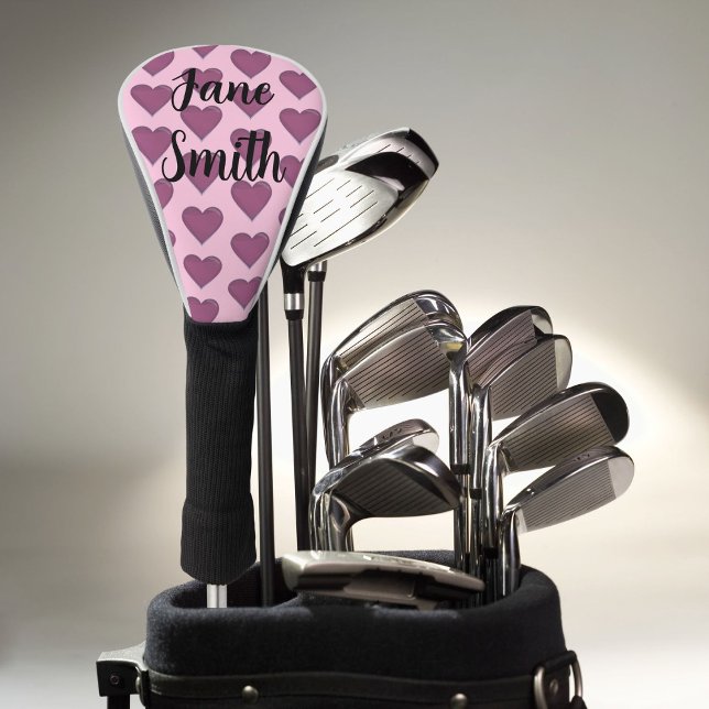 Rosa Herzen Golf Headcover (Cute and unique )