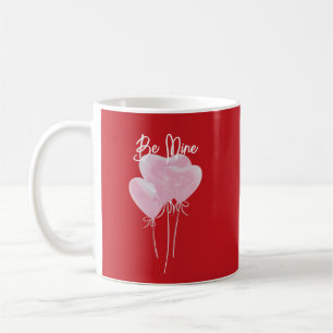 Rosa Herzen Kaffeetasse
