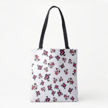 Rosa Herzen Muster – Süßes Doodle-Design