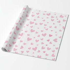 Rosa Herzen Packpapier