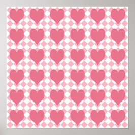 Rosa Herzen Poster