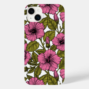 Rosa Hibiskus Blume Case-Mate iPhone 14 Plus Hülle