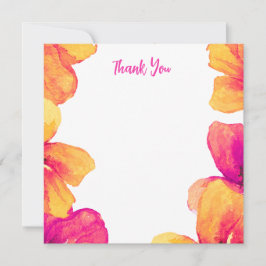 Rosa Hibiskus Blumendusche Einladung