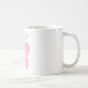 Rosa Hibiskus F Kaffeetasse