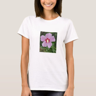 Rosa Hibiskus Frauen T - Shirt