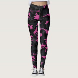 Rosa Highlights Camouflage Leggings