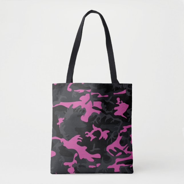 Rosa Highlights Camouflage Tasche (Vorderseite)