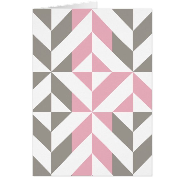 Rosa Himbeere und Silver Geometric ZigZag (Vorne)