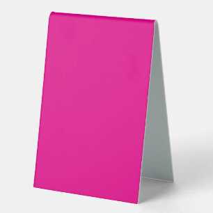 Rosa Hintergrund mit schwarzen Rahmen Designideen Tischaufsteller