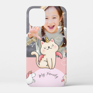 Rosa Hintergrund & süßes Mädchen Case-Mate iPhone Hülle