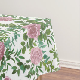 Rosa Hochzeit Blumenpastel Tischdecke