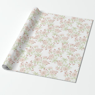 Rosa Hochzeit Geschenkpapier