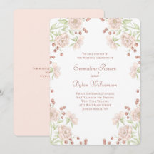 Rosa Hochzeit mit Röte-Pink
