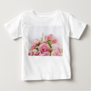 Rosa Hochzeiten Rose Baby T-shirt