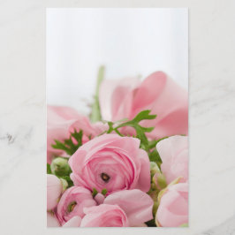 Rosa Hochzeiten Rose Briefpapier