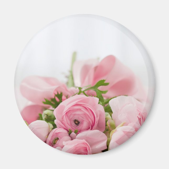 Rosa Hochzeiten Rose Magnet (Vorne)