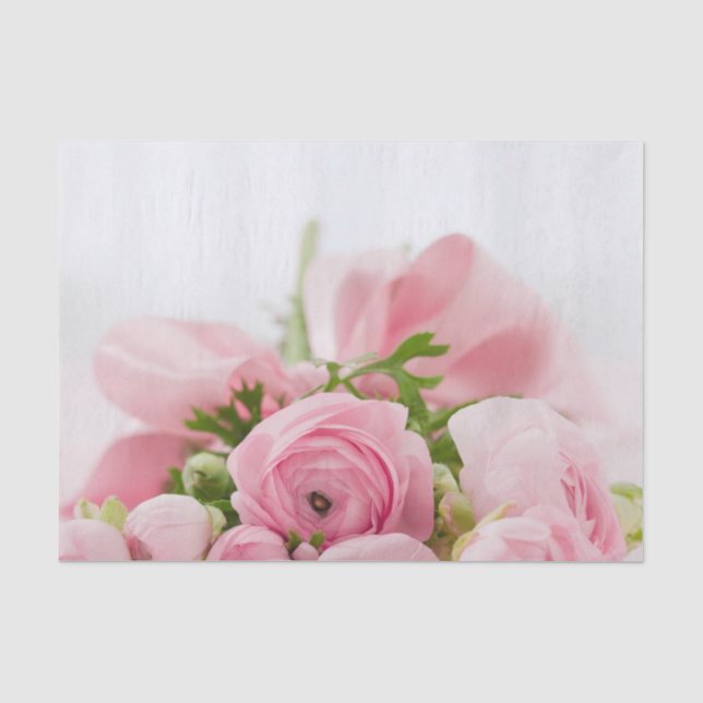 Rosa Hochzeiten Rose Seidenpapier (Vorderseite)