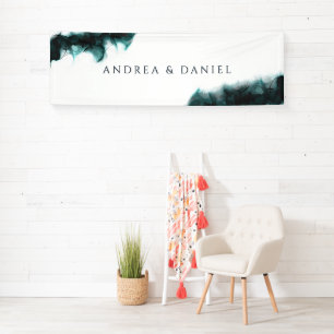 Rosa Hochzeitsbanner Banner