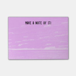 Rosa Holz merkt Schablone Post-it Klebezettel