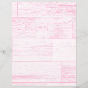 Rosa Holztextur Scrapbook Papier