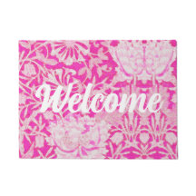 Rosa Honeysuckle Willkommen