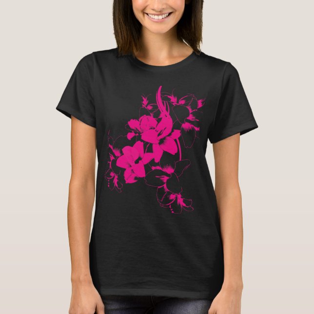 Rosa Honigsauckle T-Shirt (Vorderseite)