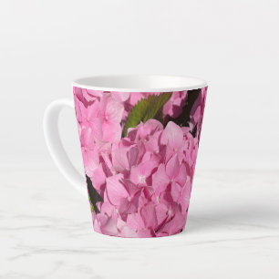 Rosa Hortensie Milchtasse