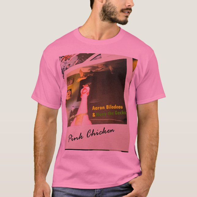Rosa Hühnchen T-Shirt (Vorderseite)