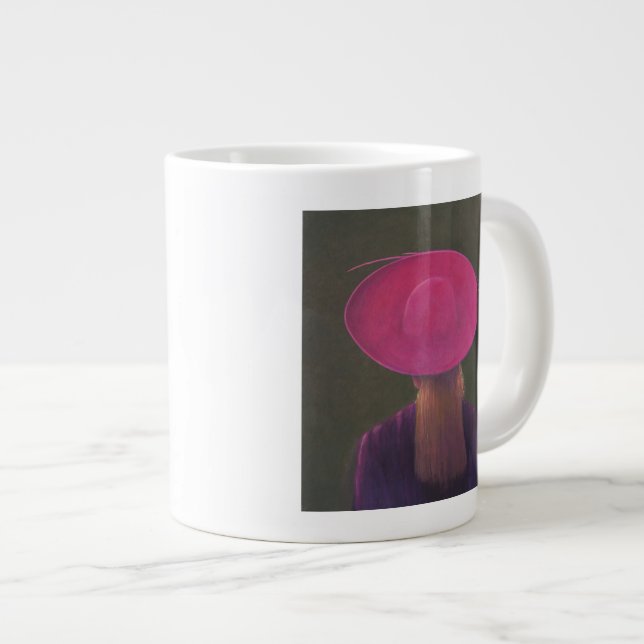 Rosa Hut 2014 Jumbo-Tasse (Vorderseite Rechts)