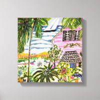 Rosa Hütte an der Bucht I