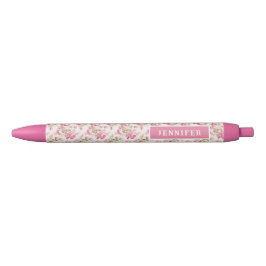 Rosa Hütte Rose | PERSONALISIERT Kugelschreiber