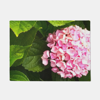 Rosa Hydrangea Fußmatte