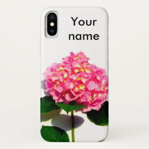 Rosa Hydrangea Rosa Blume Case-Mate iPhone Hülle