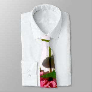 Rosa Hydrangea Rosa Blume Krawatte