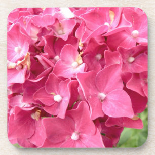 Rosa Hydrangea-Untersetzer Getränkeuntersetzer