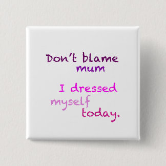 Rosa I kleidete sich Knopf Button