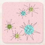 Rosa Iconic AtomSternexplosion-PapierUntersetzer Rechteckiger Pappuntersetzer<br><div class="desc">Dieses tapezieren rosa Iconic AtomSternexplosionen Untersetzermuster-Eigenschaftsiconic AtomSternexplosionen. Das ist recht! Die alte Schule, First Lady, den Rosa Hintergrund mit Goldtupfen färbte, ist- der perfekte Hintergrund für den vibrierenden Türkis, den beruhigenden Sellerie und farbigen die Kreise des kitschy Birnengrüns. Die Stellen der Farbe werden sporadisch in verschiedene Größen mit der Bedeckung...</div>