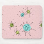 Rosa Iconic AtomSternexplosionen Mousepad<br><div class="desc">Dieses rosa Iconic AtomSternexplosionen Mousepad Muster kennzeichnet iconic AtomSternexplosionen. Das ist recht! Die alte Schule, First Lady, den Rosa Hintergrund mit Goldtupfen färbte, ist- der perfekte Hintergrund für den vibrierenden Türkis, den beruhigenden Sellerie und farbigen die Kreise des kitschy Birnengrüns. Die Stellen der Farbe werden sporadisch in verschiedene Größen mit...</div>