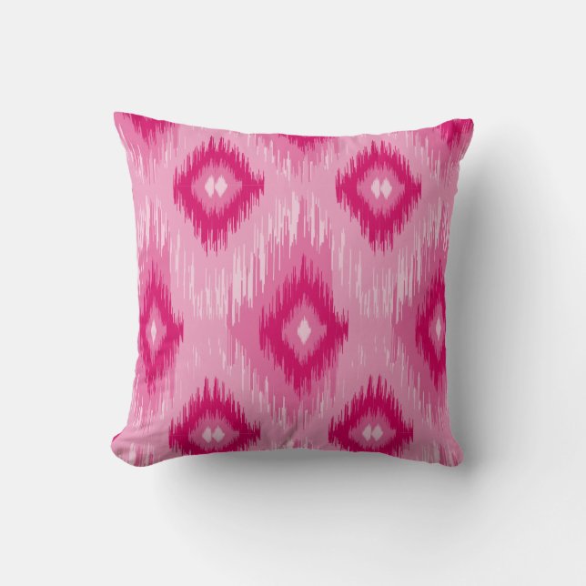 Rosa iKat lumbales Wurfs-Kissen Kissen (Vorderseite)