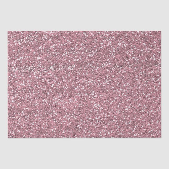 Rosa Imitate Glitzer Seidenpapier (Vorderseite)