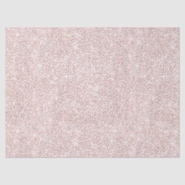 Rosa Imitate Glitzer Sparkor Seidenpapier (Vorderseite)