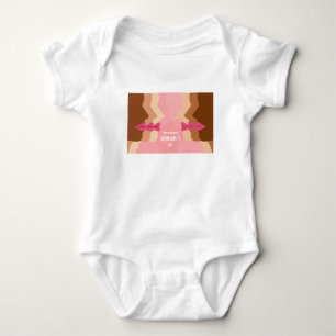 Rosa Internationaler Frauentag Baby Strampler
