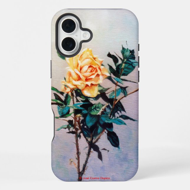 Rosa iPhone 16 Plus Hülle (Rückseite)