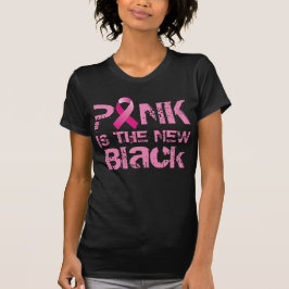 Rosa ist das neue schwarze Ribbon-Hemd T-Shirt
