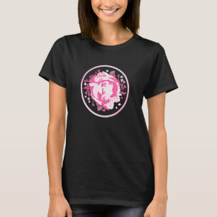 Rosa japanischer Tattoo-Koi-Fisch Karpfen Blumen J T-Shirt