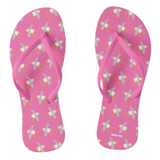 Rosa John Dyer Cornish Seagulls Flip Flops