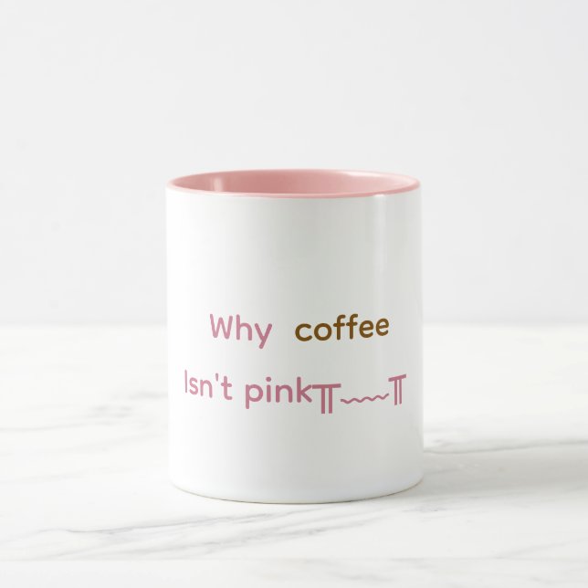 Rosa Kaffeetasse (Zentrum)